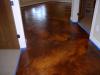 Stained floor